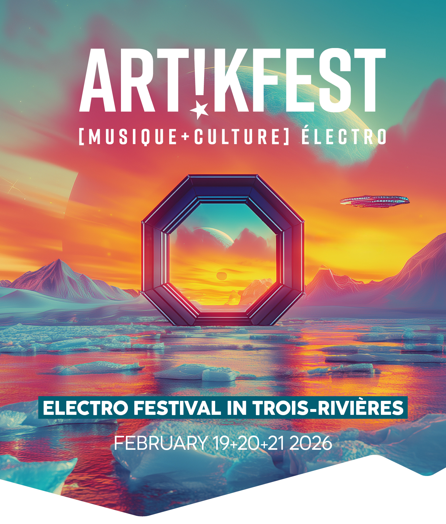 Electro festival in Trois-Rivières