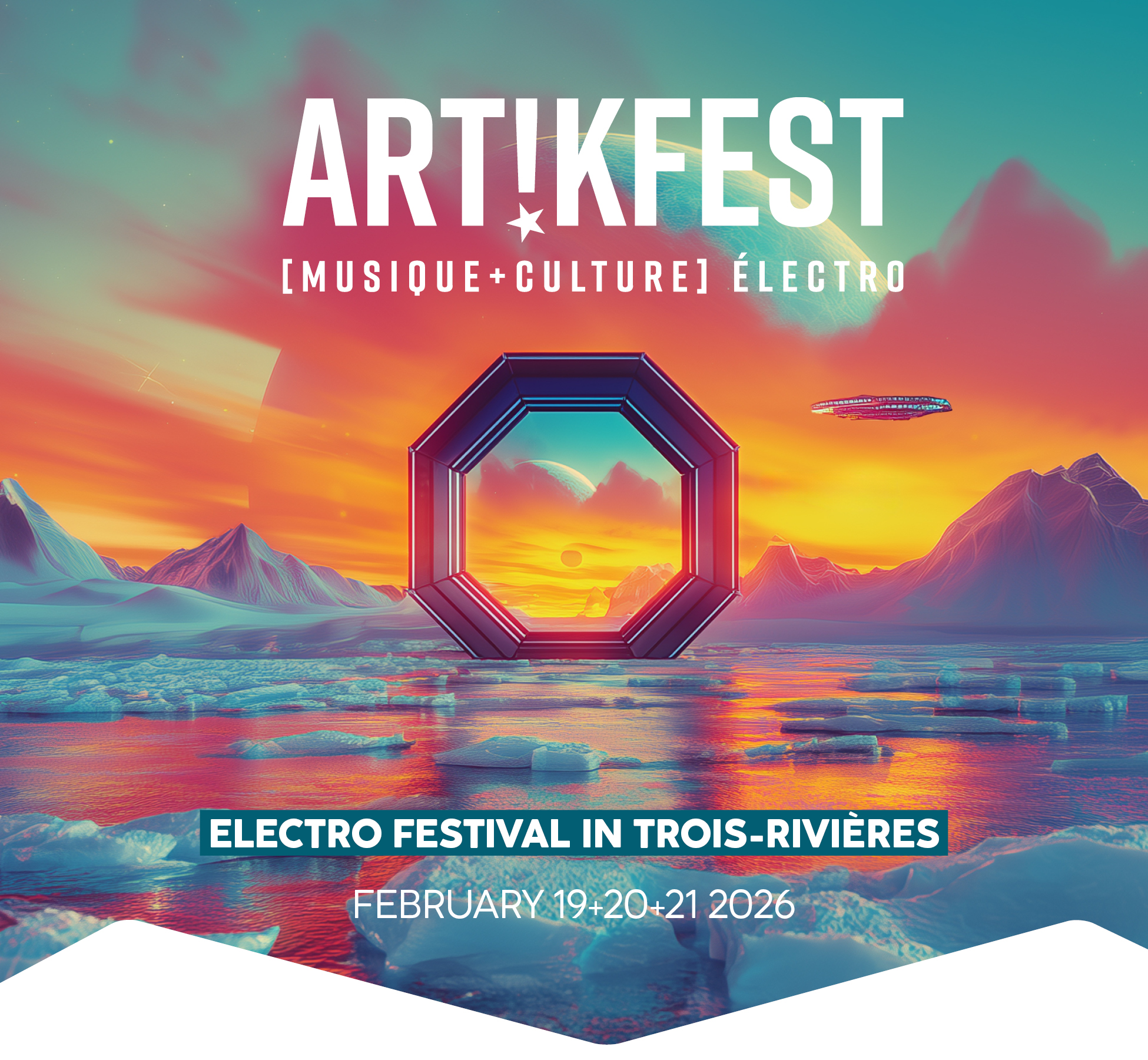 Electro festival in Trois-Rivières
