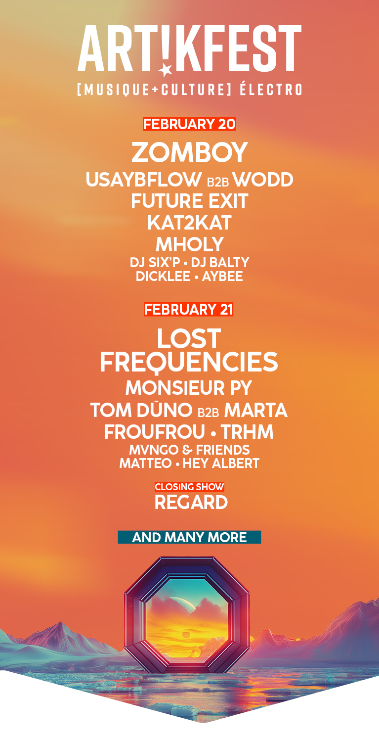 Electro festival in Trois-Rivières